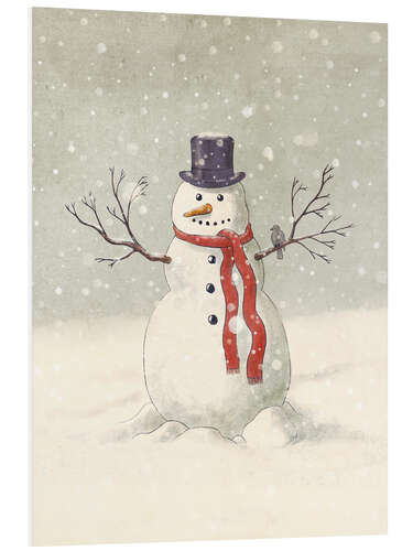 Foam board print The Snowman