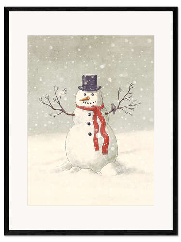 Framed art print The Snowman