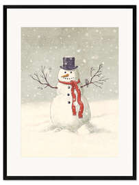 Framed art print The Snowman