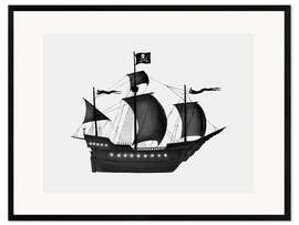 Framed art print Pirate Ship