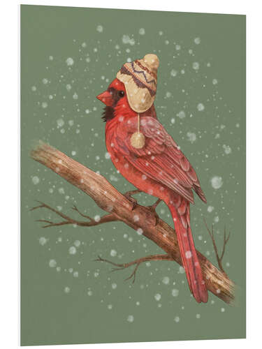 Foam board print First Snow
