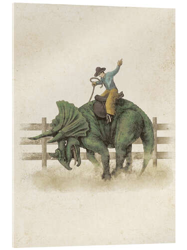 Akrylbillede Dino Rodeo