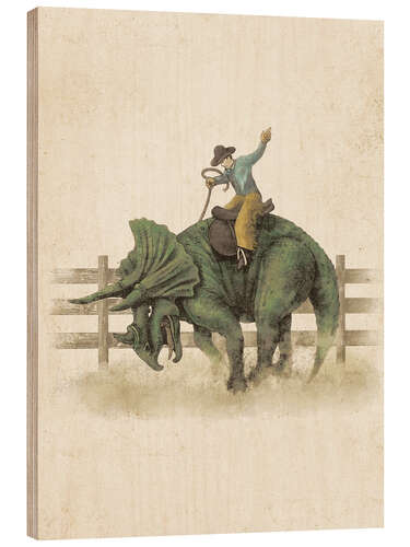 Puutaulu Dino Rodeo
