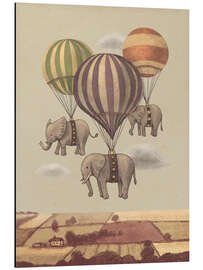 Magnettafel Fliegende Elefanten