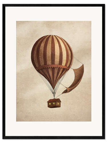 Framed art print Departure