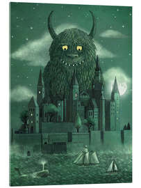 Acrylglasbild Zeitalter der Riesen - Terry Fan