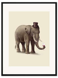 Gerahmter Kunstdruck Ein feiner Jahrgang