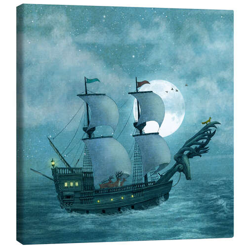 Canvas print Night Journey
