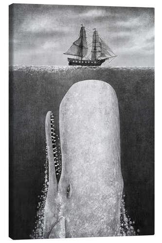 Canvas print The whale