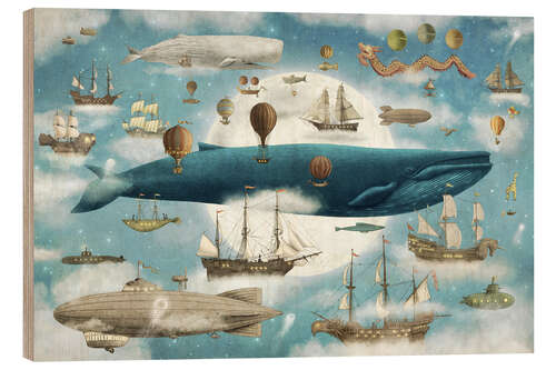 Obraz na drewnie Ocean Meets Sky