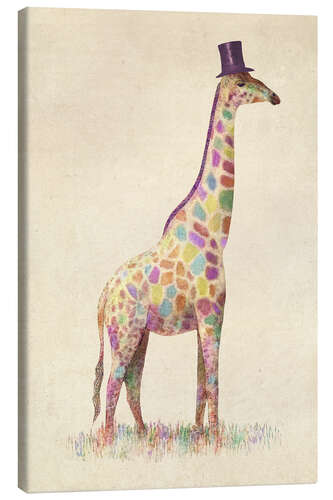 Canvas print Fashionable Giraffe