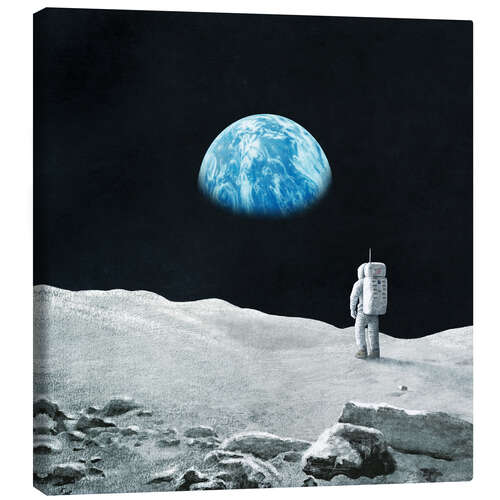 Tableau sur toile Earthrise