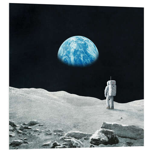 PVC print Earthrise