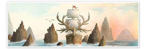 Poster The Antlered Ship