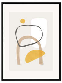 Gerahmter Kunstdruck Mesa