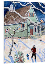 Hartschaumbild Reflexionen