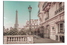 Tableau en aluminium Charmantes Paris