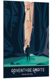 Magnettafel Das Abenteuer wartet