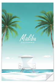 Wall sticker Malibu