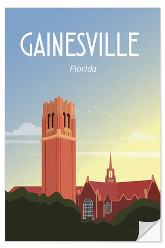 Wandsticker Gainesville