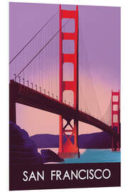 PVC print San Francisco I