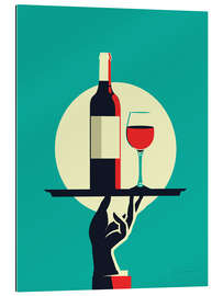 Gallery print Red wine