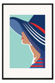 Gerahmter Kunstdruck Strand Chic IV