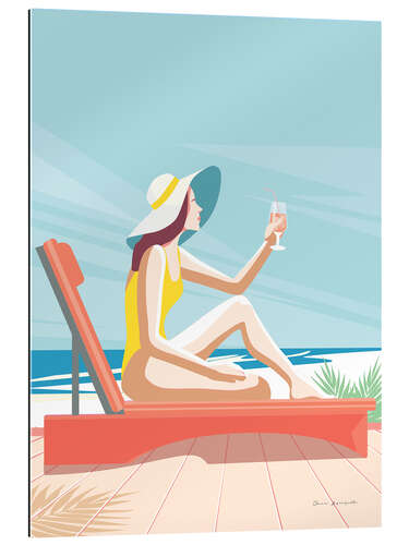 Gallery print South Beach Sunbather I