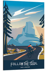 Magnettafel Folge dem Pfad