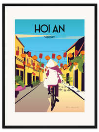 Gerahmter Kunstdruck Hoi An Vietnam