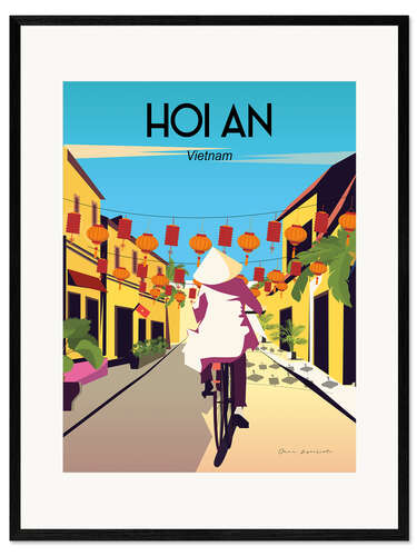 Impresión de arte enmarcada Hoi An Vietnam
