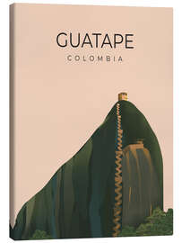 Canvas-taulu Guatape Columbia - Omar Escalante