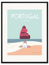 Gerahmter Kunstdruck Portugal