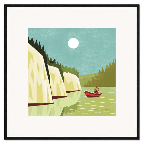 Gerahmter Kunstdruck Natur V