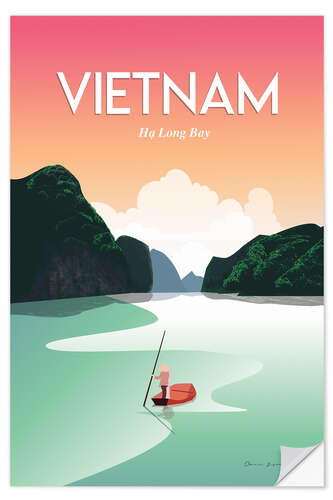 Wall sticker Vietnam Ha Long Bay