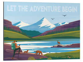 Magnettafel Das Abenteuer zulassen