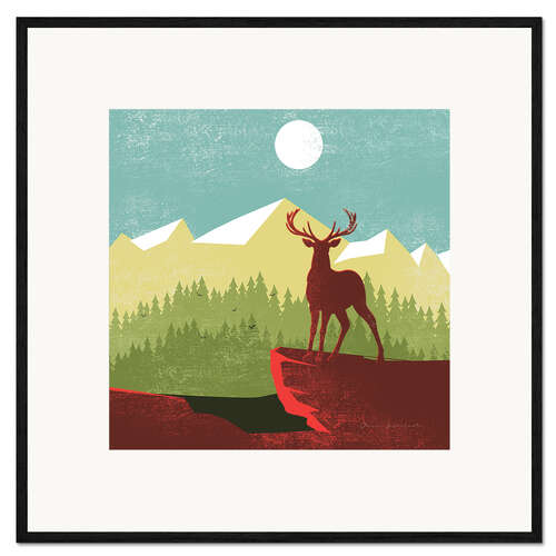 Gerahmter Kunstdruck Natur III