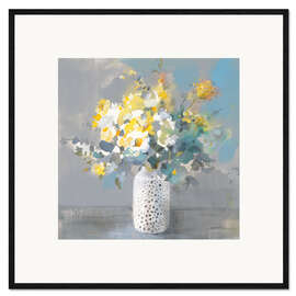Ingelijste kunstdruk Touch of spring
