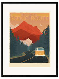 Framed art print Born to hike III