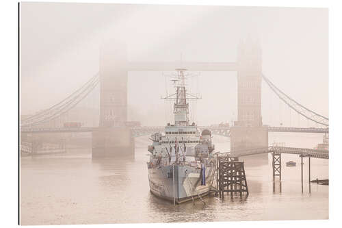 Galleriprint Iconic London on Foggy Morning