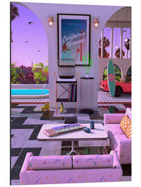 Magnettafel Kalifornien träumt