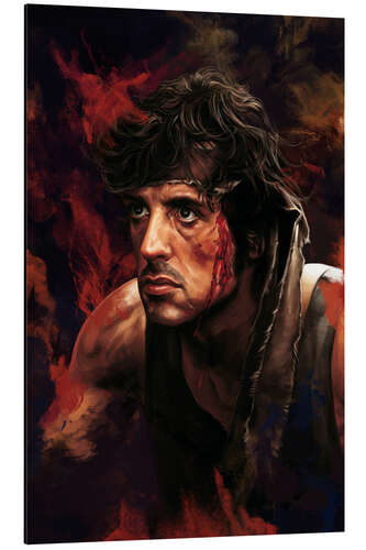 Aluminium print Rambo (First Blood)