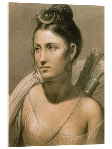 Galleriprint Young woman as Diana