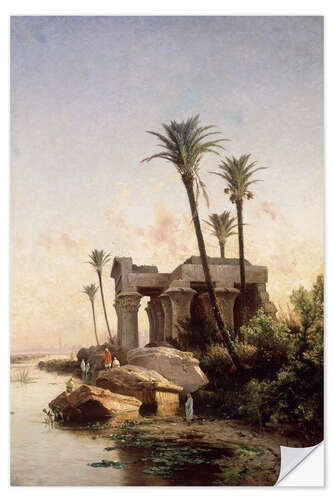 Wall sticker Egyptian landscape