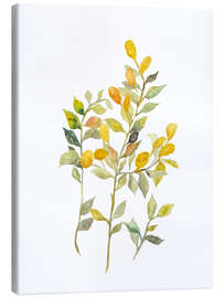 Canvas print Yellow Berries