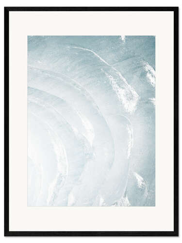 Kehystetty taidepainatus Glacial ice