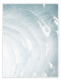 Wall print  Glacial ice - Lukas Saalfrank