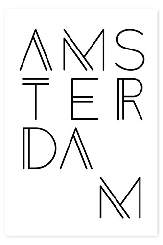 Póster Amsterdam