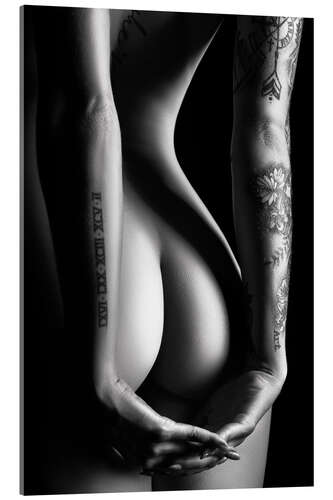 Acrylic print Sensual silhouette 4