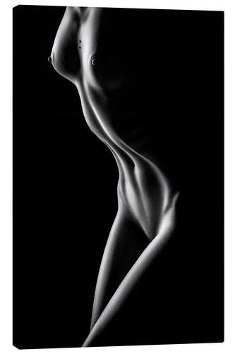 Canvas print Sensual bodyscape